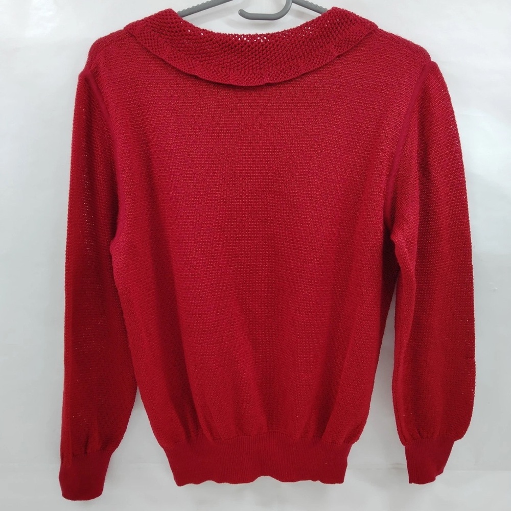 Christian Dior Red Sweater - Picture 2 of 6